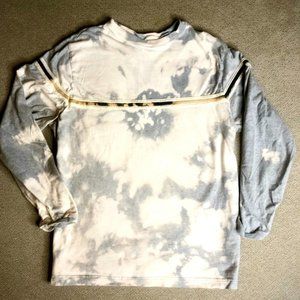Vintage Reverse Tie Dye 3/4 Sleeve Tee